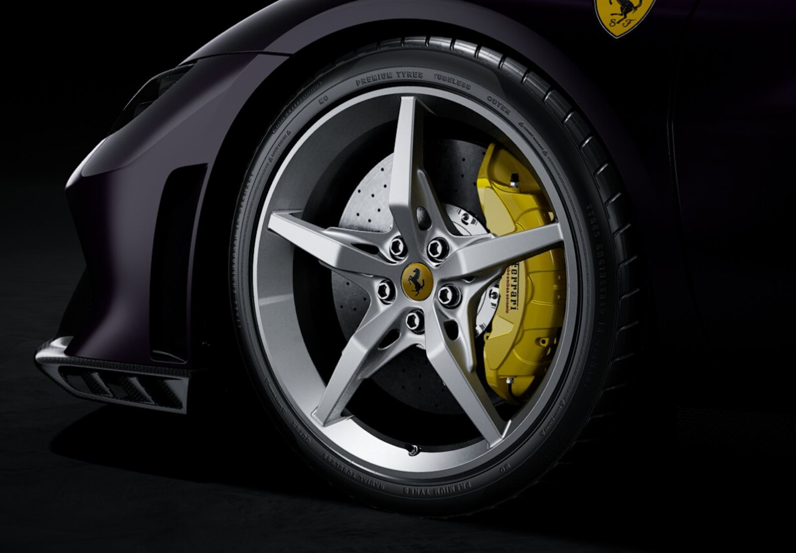 1/18 BBR Ferrari 296 Speciale Viola Hong Kong BBR P18269F