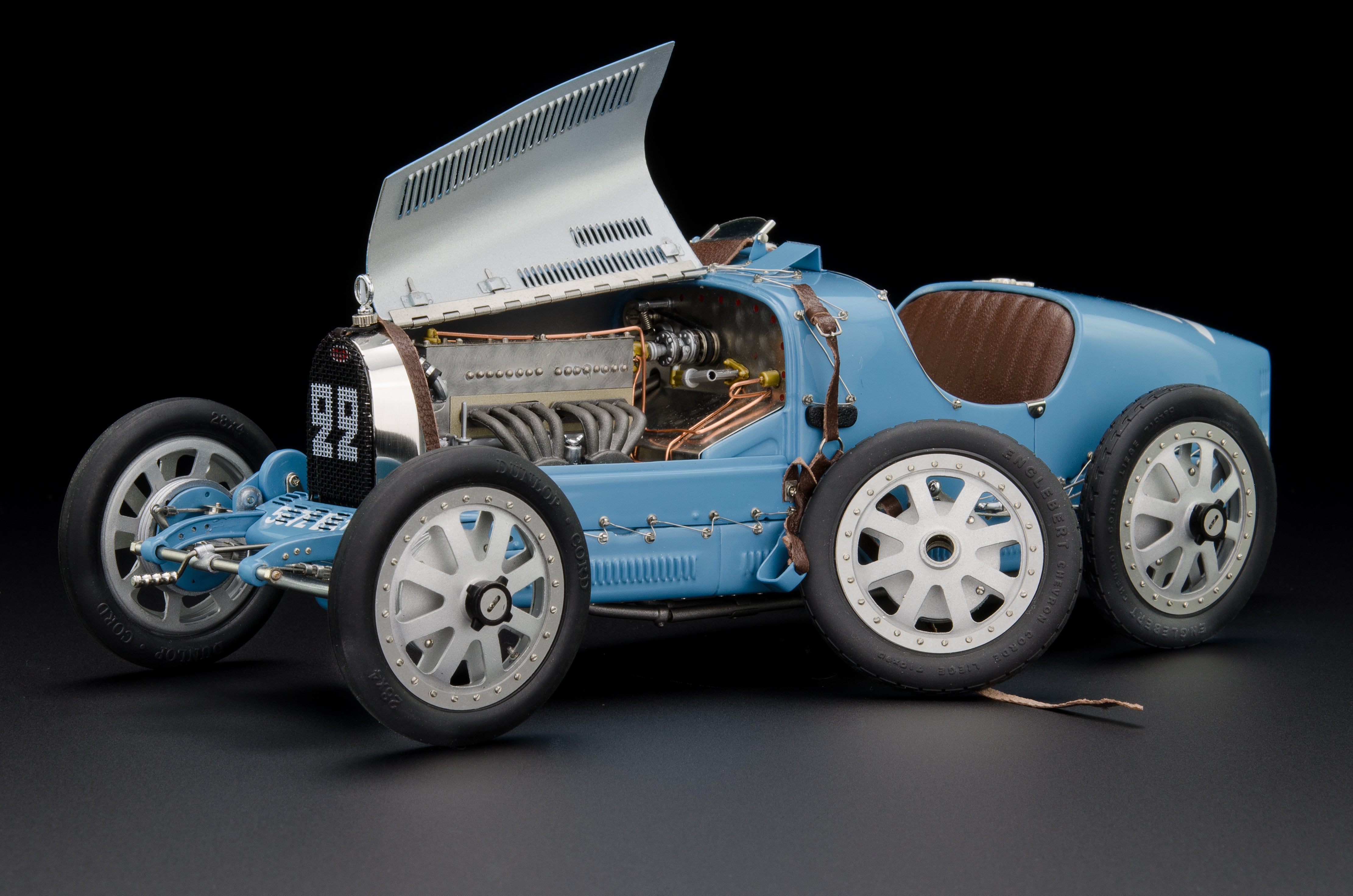Bugatti T35 Nation Color Project - Frankreich #22 LE 1000 St. CMC M-100 004