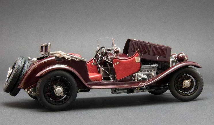 1:18 Alfa Romeo 6C 1750 GS Mille Miglia #84 Tazio Nuvolari CMC M-141 -pre-owned-