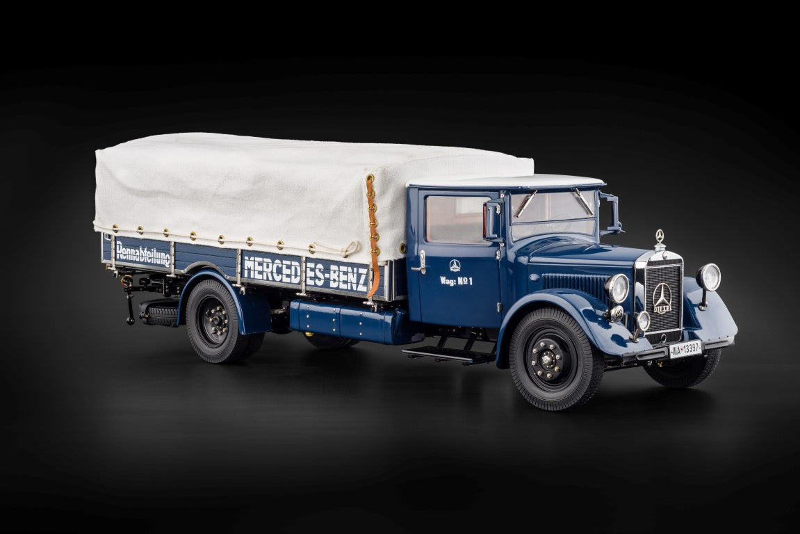 1/18 Mercedes-Benz LKW Race Transporter LO 2750 Car #1 #0125 CMC M-144 - pre-owned