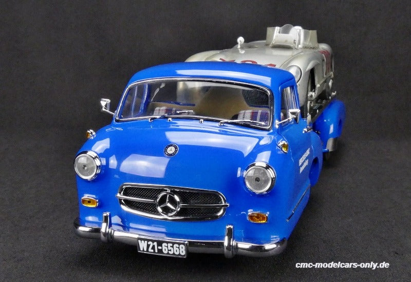 Mercedes-Benz Renntransporter mit 300 SLR #701 Dirty Hero CMC M-163 pre-owned
