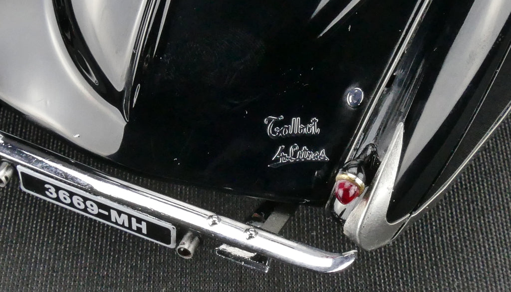 Talbot-Lago Coupé Typ 150 C-SS Figoni & Falaschi "Teardrop" schwarz CMC M-166