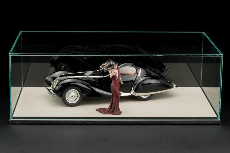 Talbot-Lago 150 C-SS "Teardrop" schwarz Techno Classica 2019 Collector's Edition CMC M-166TC -pre-ow