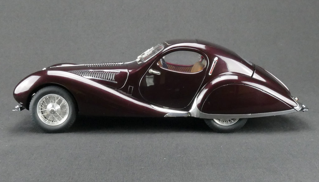 Talbot-Lago Coupé T150 C-SS Figoni & Falaschi "Teardrop" "Memory Edition" Aubergine CMC M-179