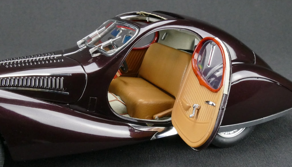 Talbot-Lago Coupé T150 C-SS Figoni & Falaschi "Teardrop" "Memory Edition" Aubergine CMC M-179