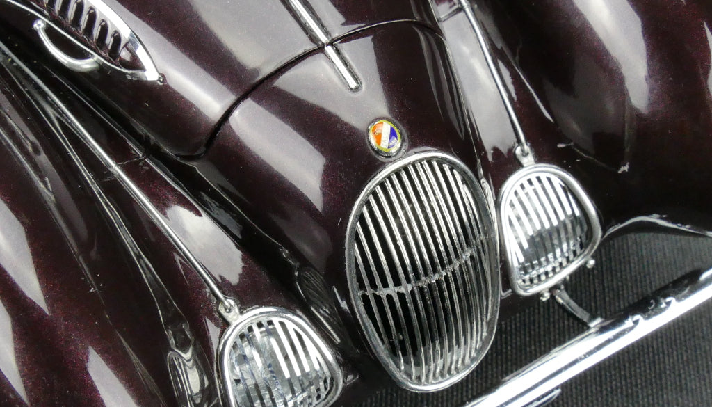 Talbot-Lago Coupé T150 C-SS Figoni & Falaschi "Teardrop" "Memory Edition" Aubergine CMC M-179