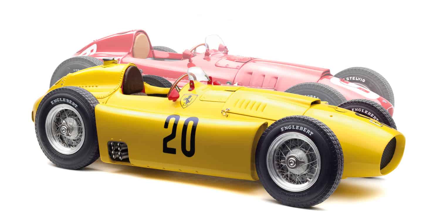 Bundle Ferrari D50 #20 Pilette + Lancia D50 #6 Ascari CMC M-184 LE 1.000