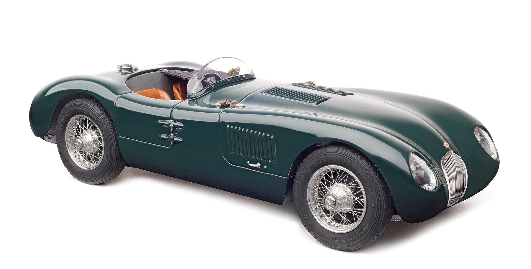 Jaguar C-Type British Racing Green 1952 CMC M-191 -pre-owned