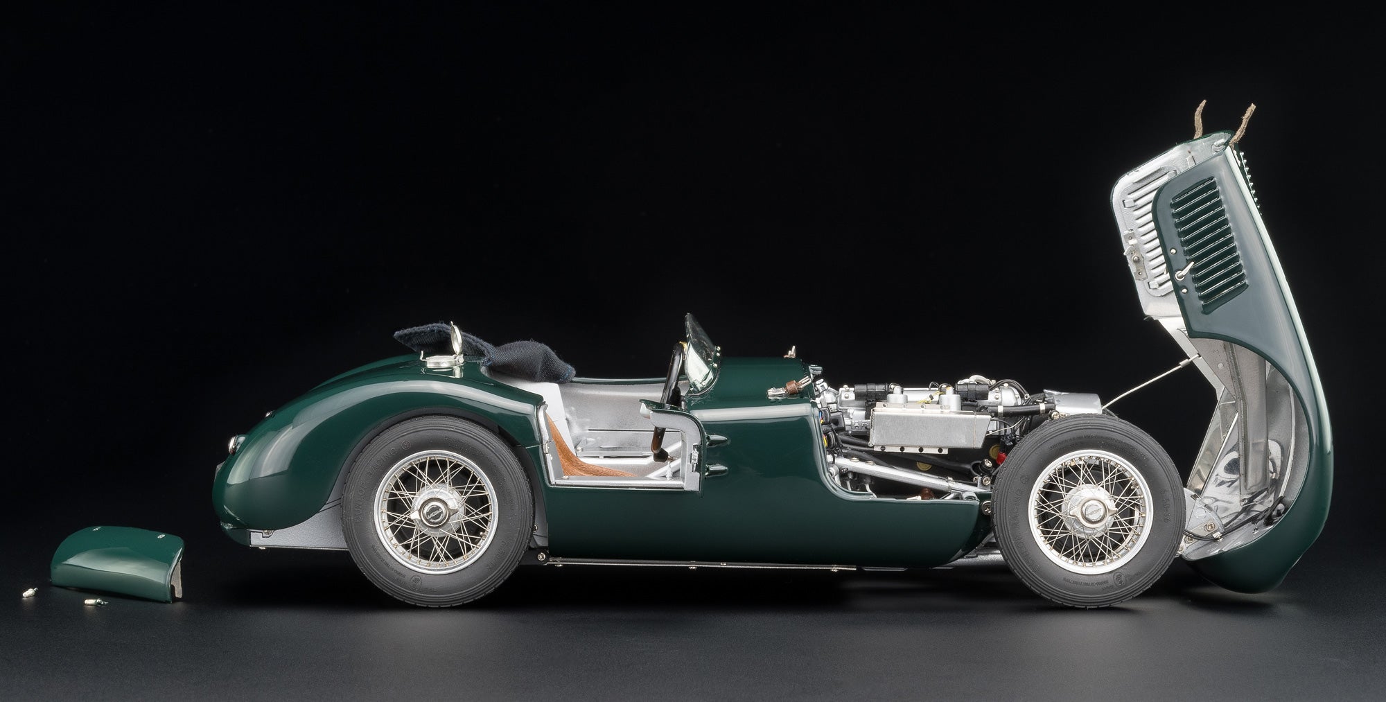 Jaguar C-Type British Racing Green 1952 CMC M-191 -pre-owned