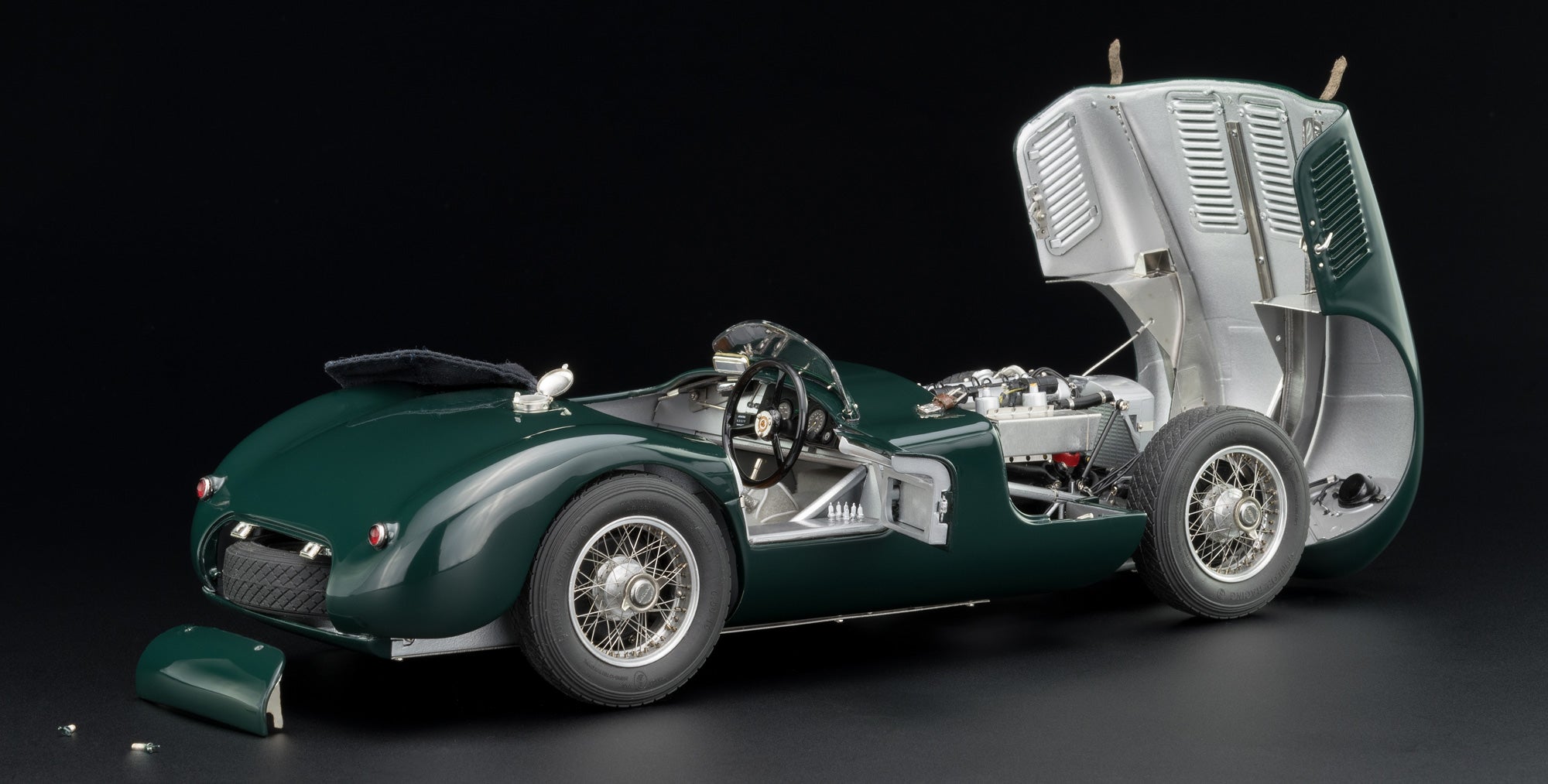Jaguar C-Type British Racing Green 1952 CMC M-191