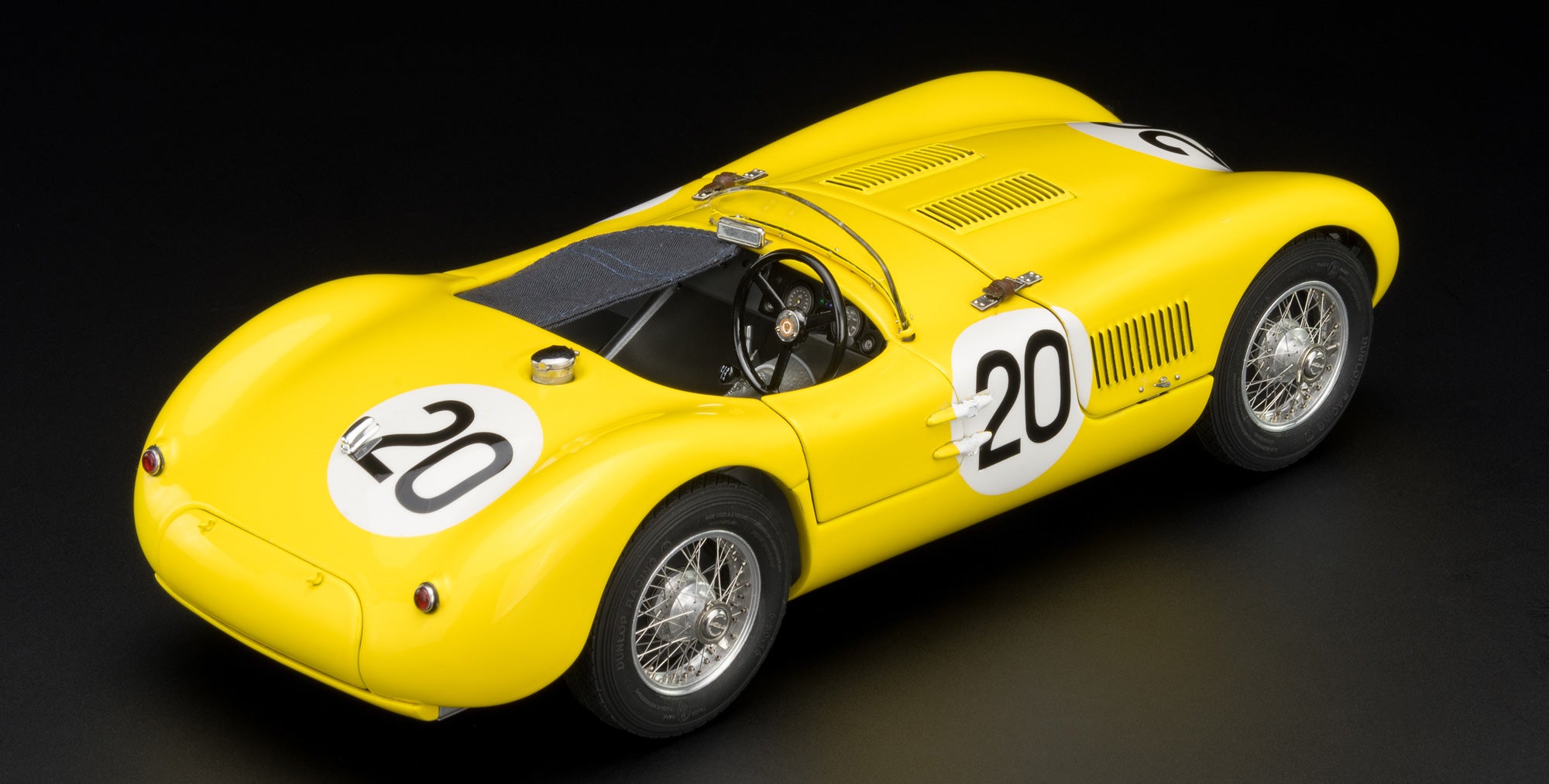Jaguar C-Type #20 24h Le Mans 1953 Laurent/de Tornaco CMC M-194 LE 1.000