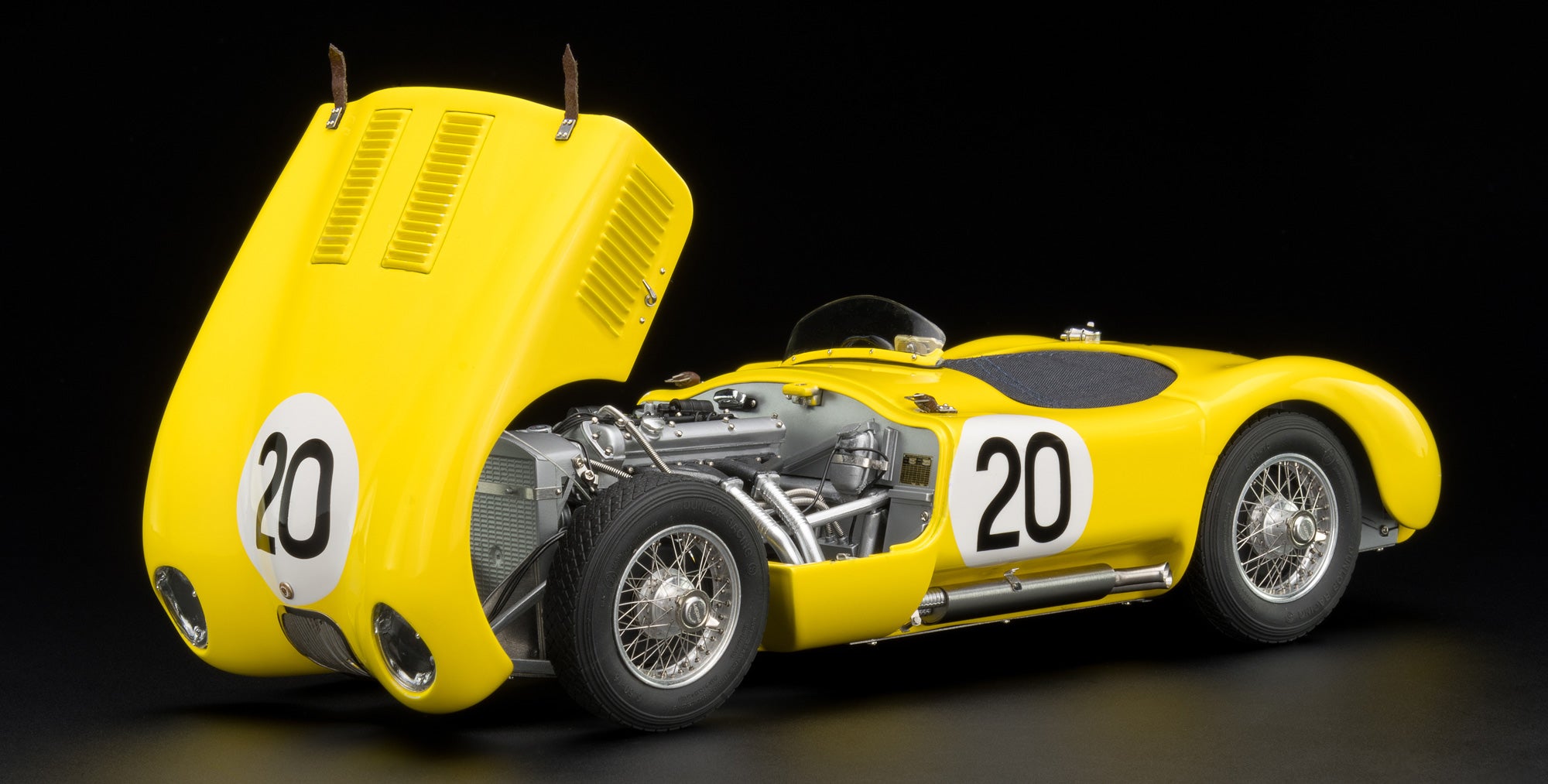 Jaguar C-Type #20 24h Le Mans 1953 Laurent/de Tornaco CMC M-194 LE 1.000