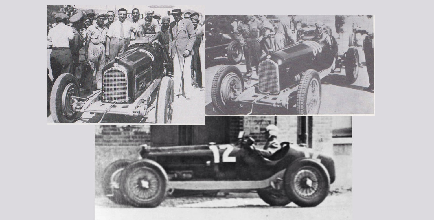 CMC Gewinnerset Tazio Nuvolari Alfa-Romeo P3 LE 300