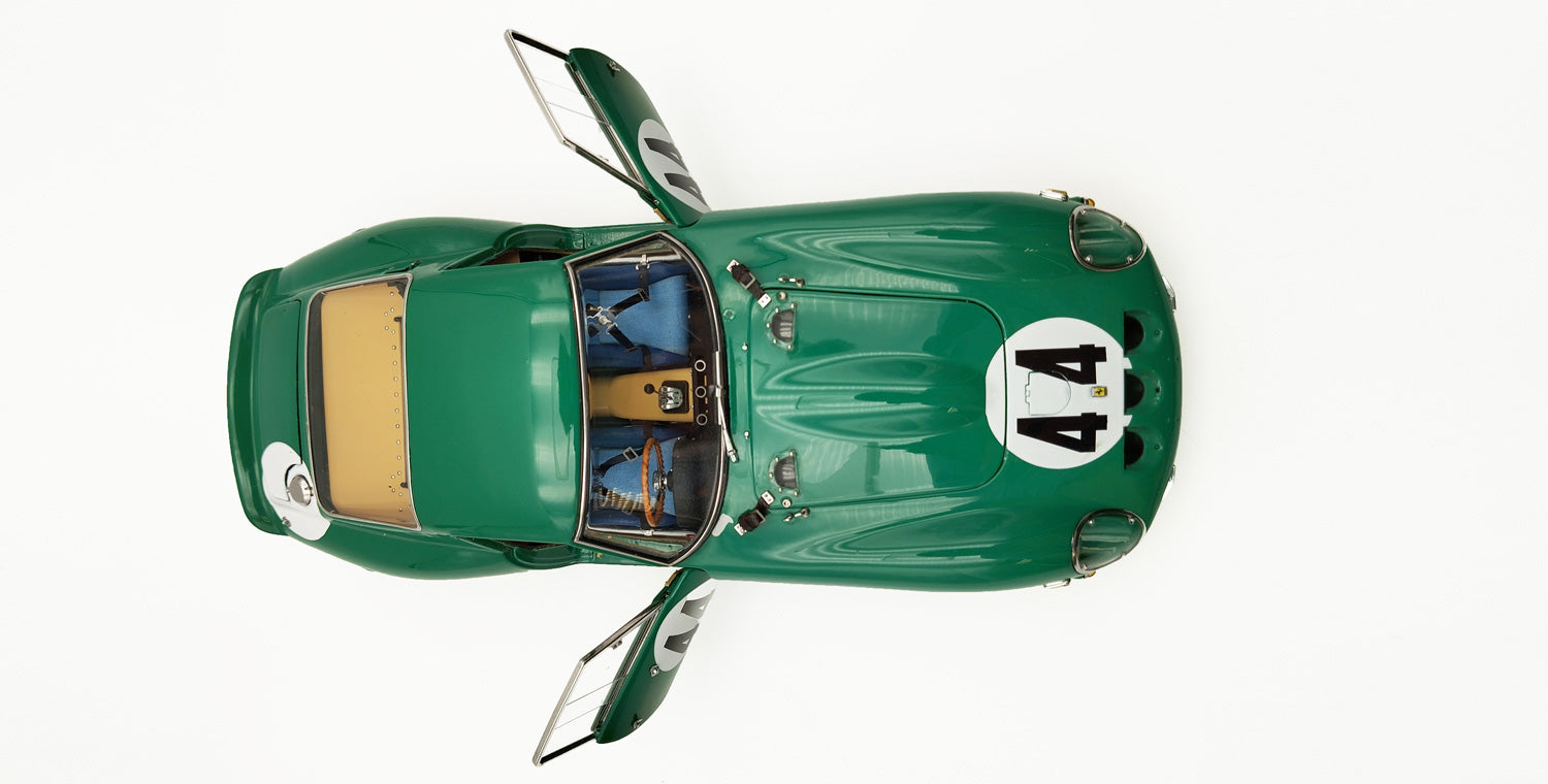 1/18 Ferrari 250 GTO, RHD David Piper 1962 Silverstone #44 Chassis 4491GT, LE 2000