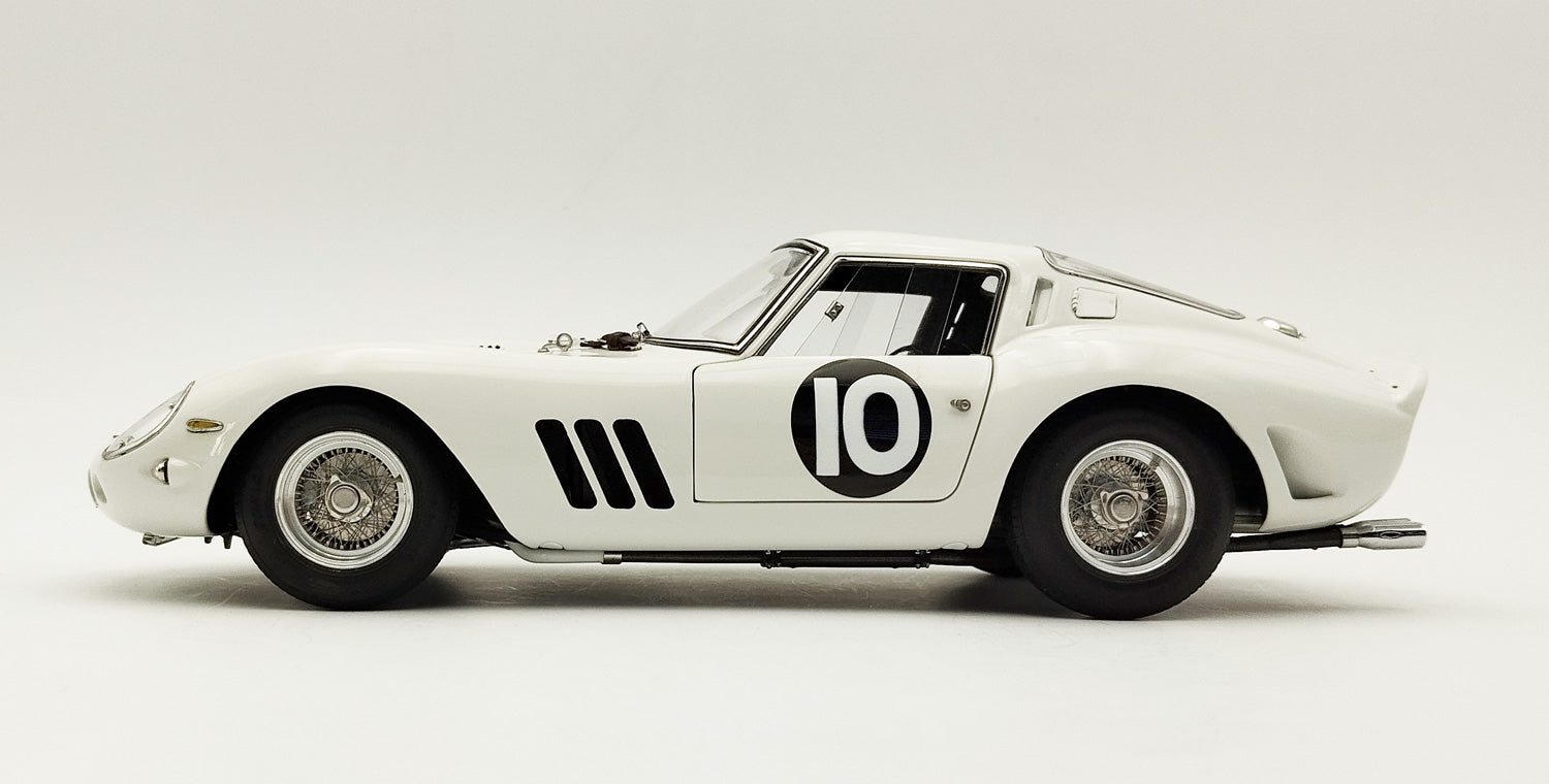 1/18 Ferrari 250 GTO #10 RHD Graham Hill, Tourist Trophy Goodwood 1962 Chassis 3729