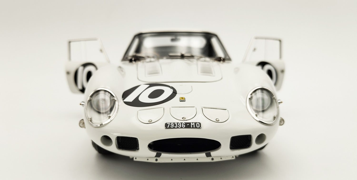 1/18 Ferrari 250 GTO #10 RHD Graham Hill, Tourist Trophy Goodwood 1962 Chassis 3729