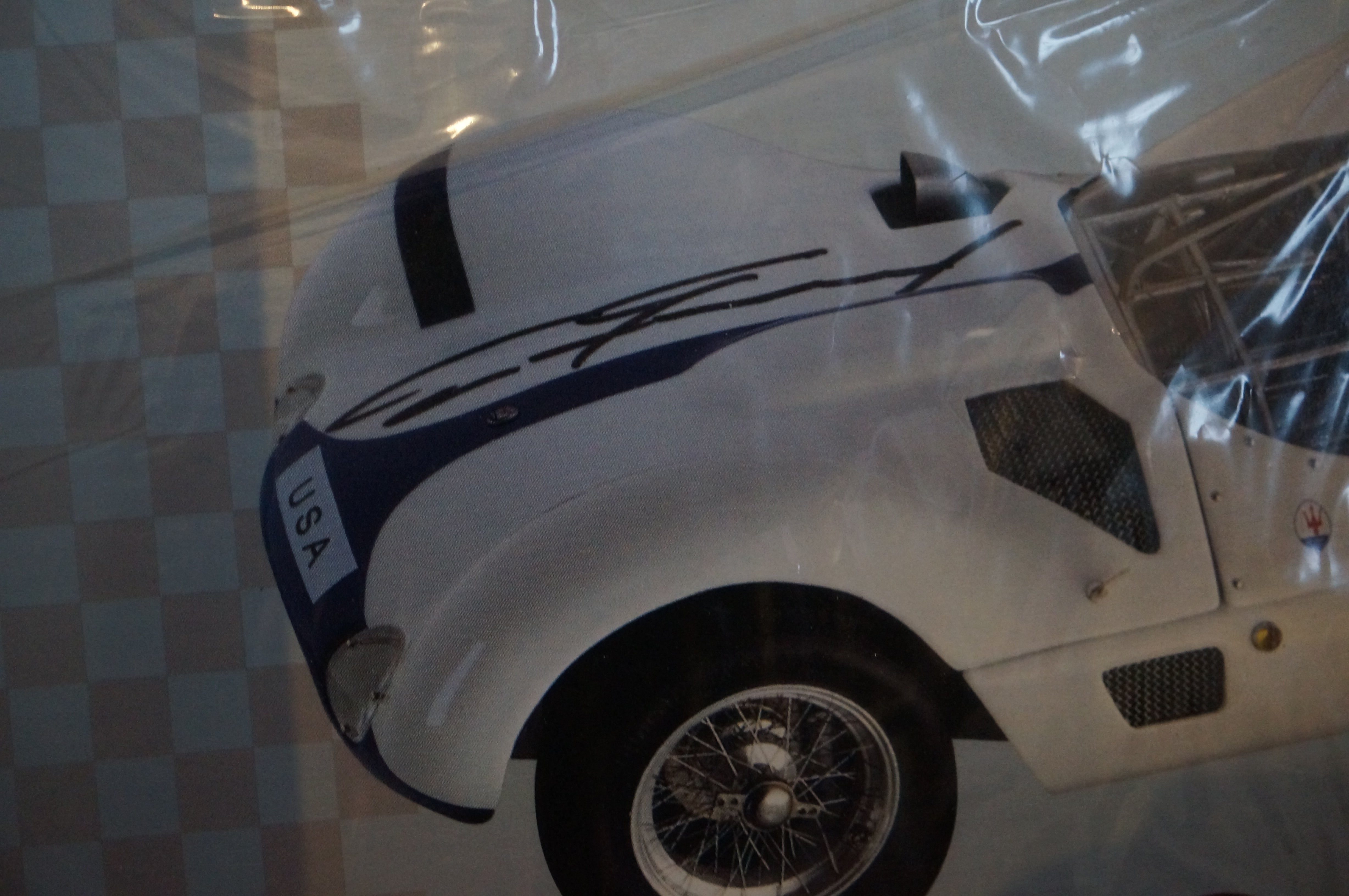 1/18 Maserati Birdcage #5 signed by Dan Gurney CMC M-062