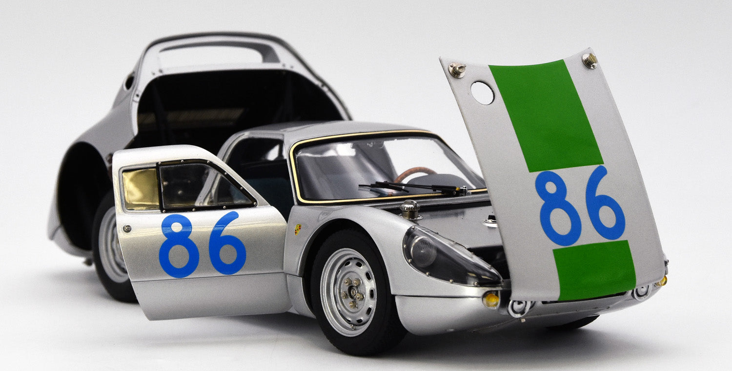 1/18 Porsche 904 #86 Carrera GTS Targa Florio 1964 Pucci/Davis CMC M-230