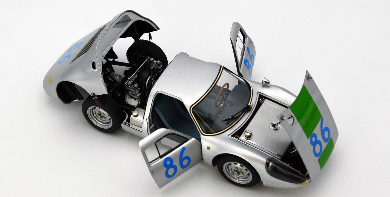 1/18 Porsche 904 #86 Carrera GTS Targa Florio 1964 Pucci/Davis CMC M-230