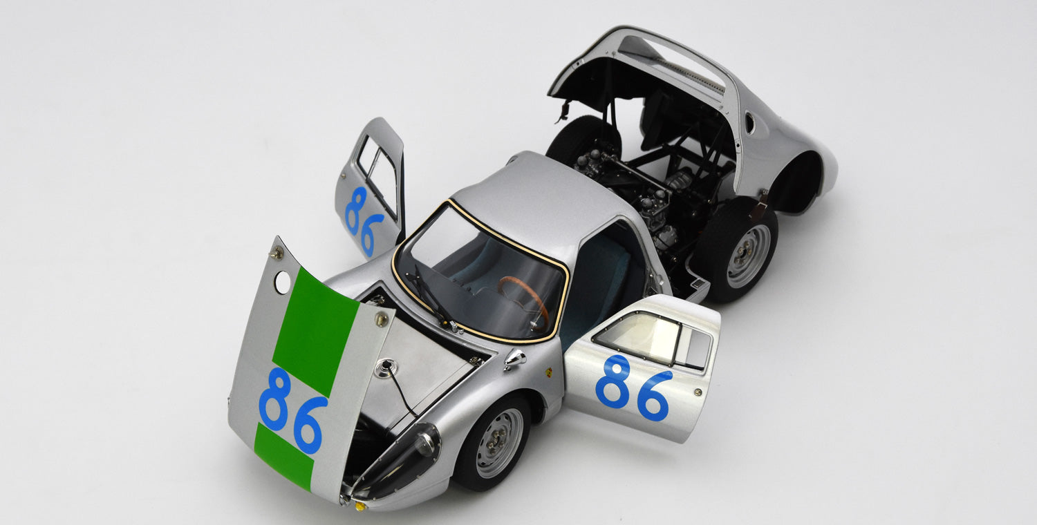 1/18 Porsche 904 #86 Carrera GTS Targa Florio 1964 Pucci/Davis CMC M-230