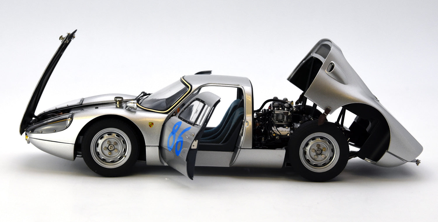 1/18 Porsche 904 #86 Carrera GTS Targa Florio 1964 Pucci/Davis CMC M-230