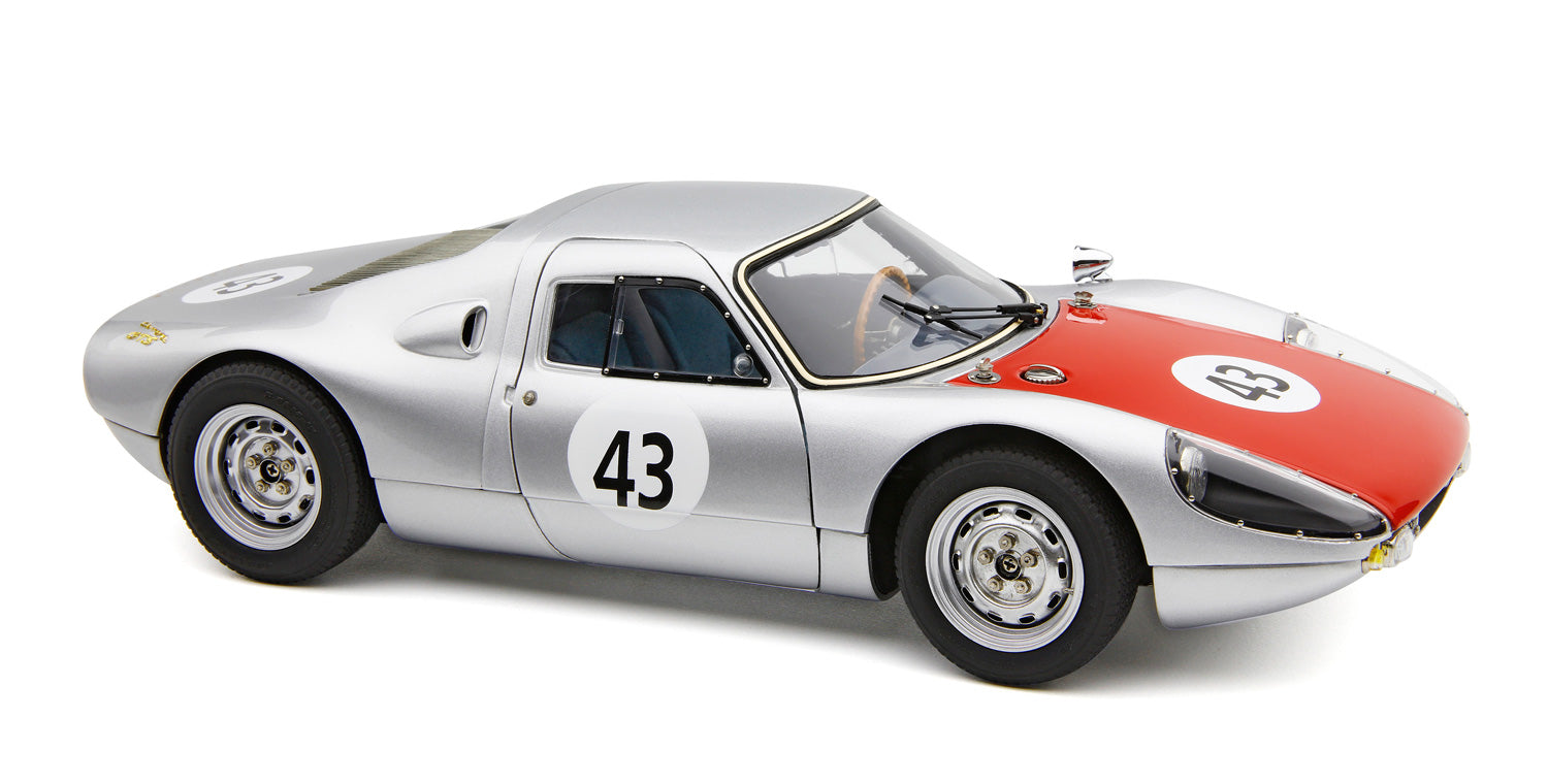 1/18 Porsche 904 Carrera GTS #43 Spa 500 km 1964 Leon Dernier CMC M-233