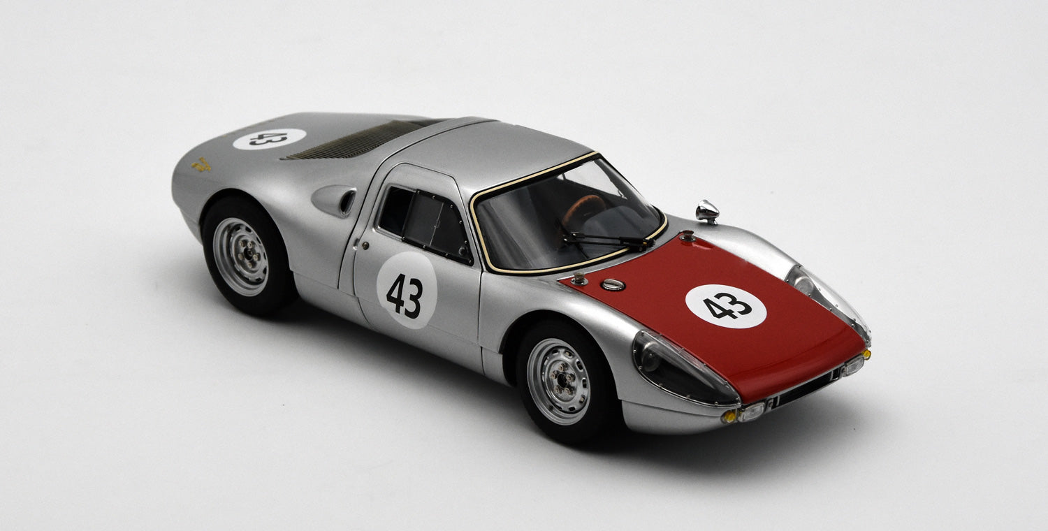 1/18 Porsche 904 Carrera GTS #43 Spa 500 km 1964 Leon Dernier CMC M-233