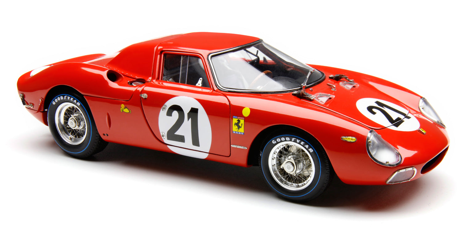 1/18 CMC Ferrari 250 LM #21 Gewinner 24H Frankreich 1965 Rindt/Gregory RHD CMC M-263