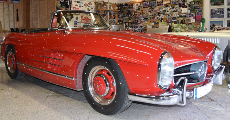 1/18 Mercedes-Benz 300 SL W198 Roadster offen rot CMC M-282