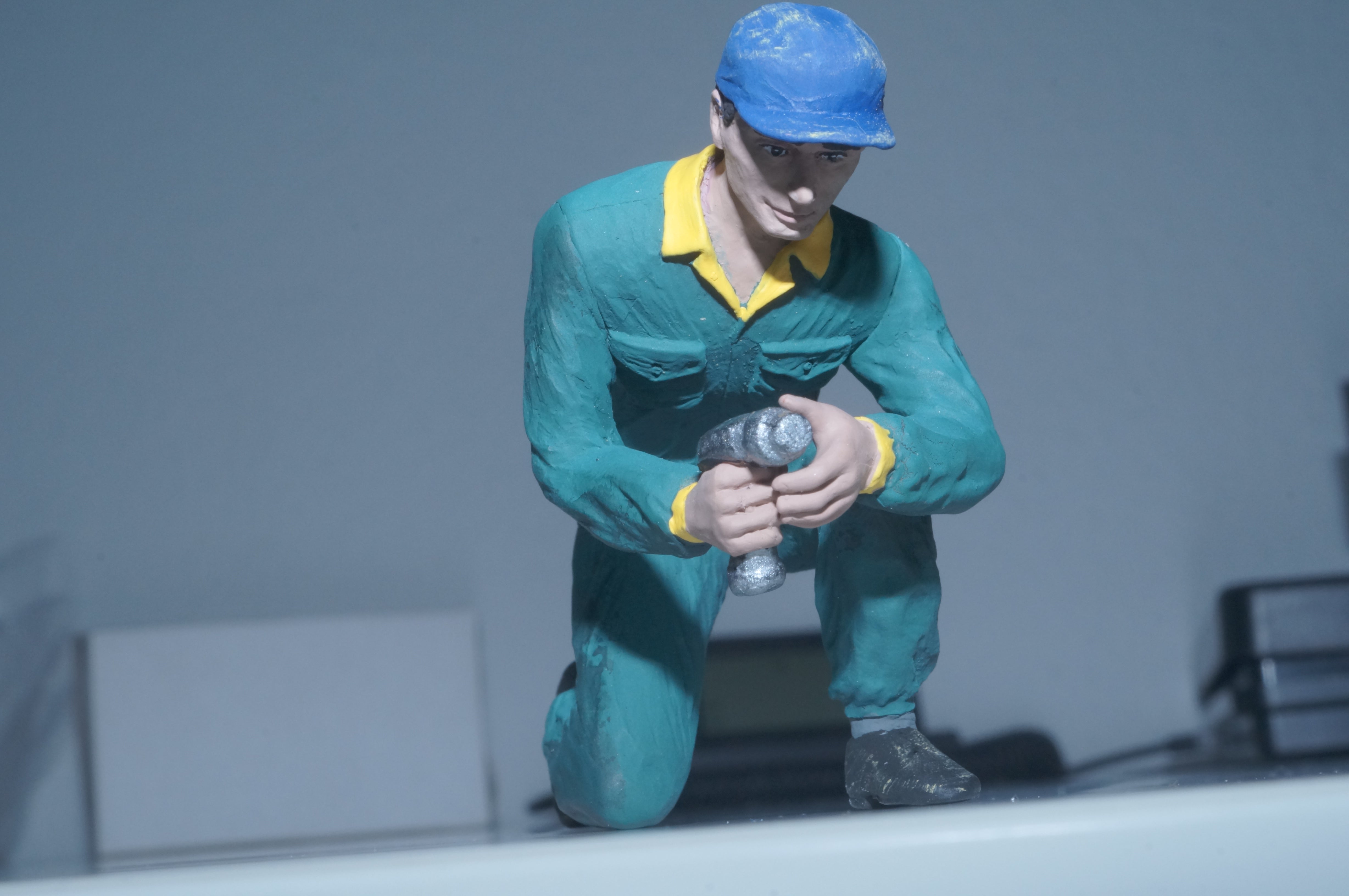 1/18 Boxencrew LOTUS von SF Scale Figures - Handarbeit -