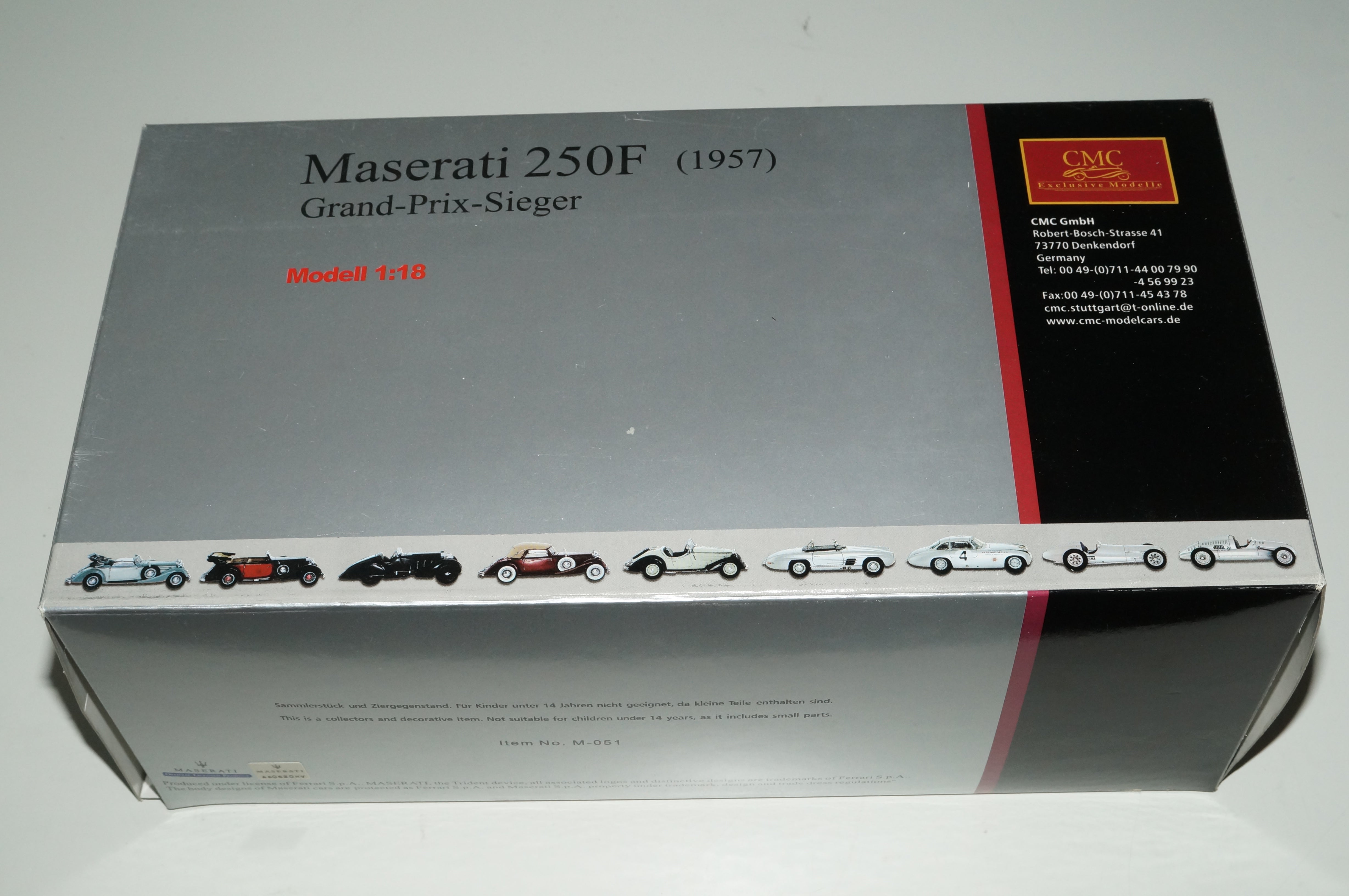 Maserati 250F CMC M-051 aus Vorbesitz