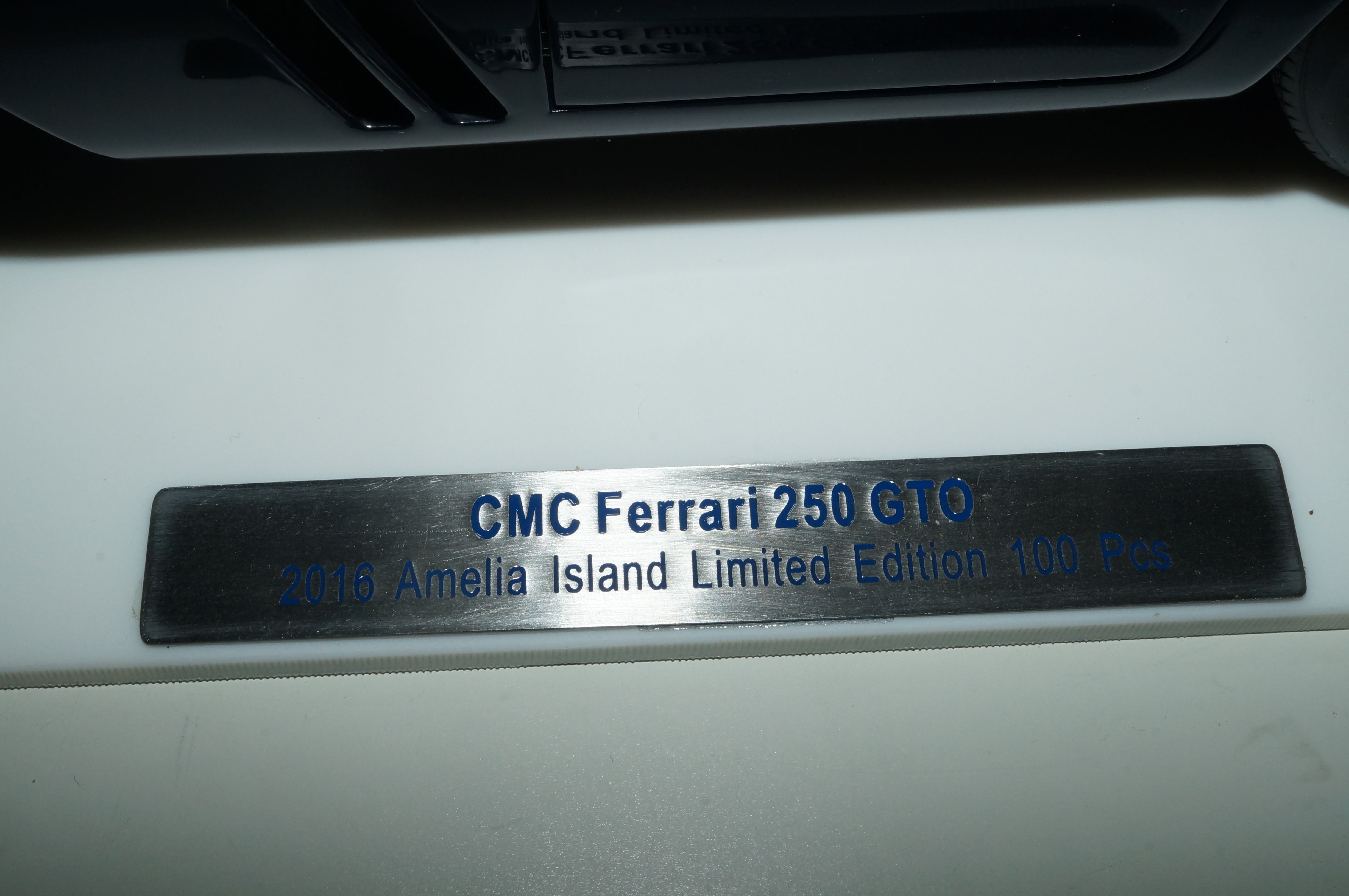 CMC Ferrari 250 GTO Midnight Blue 'Amelia Island 2016' CMC M-168 LE #100/100 Stueck