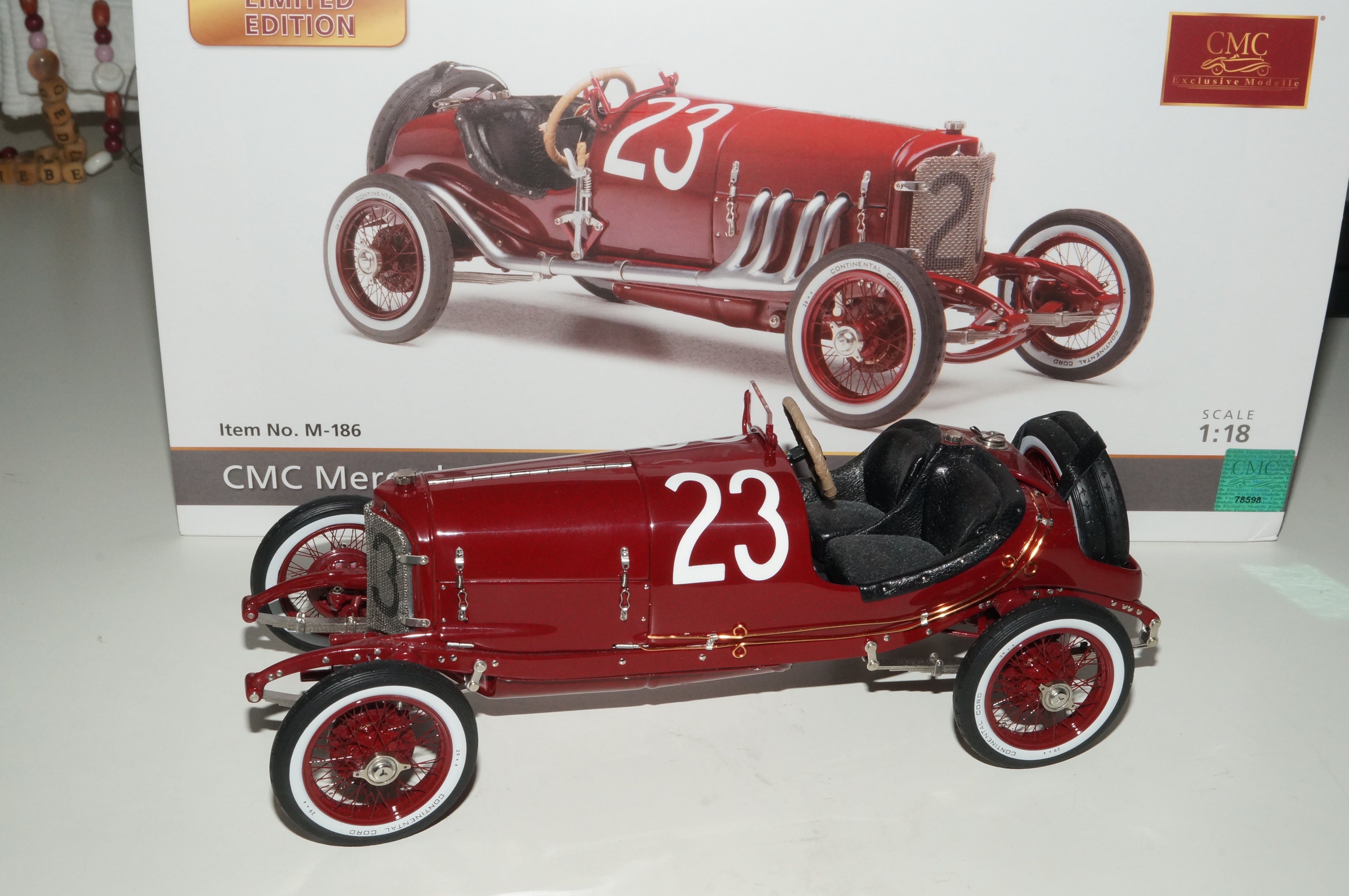 Mercedes Targa Florio 1924 Alfred Neubauer / Ernst Hemminger CMC M-186 LE 600 -pre-owned