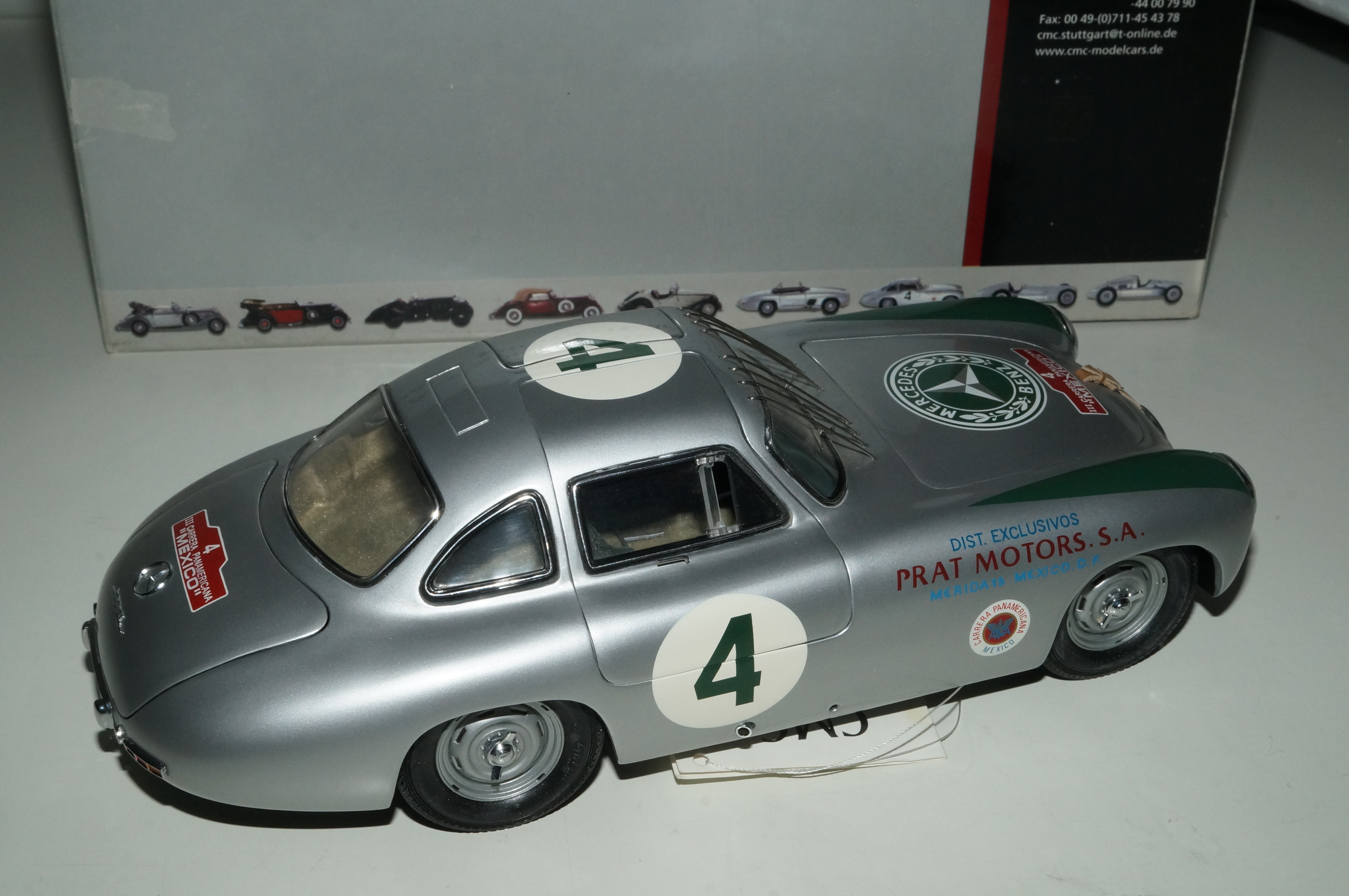 Mercedes-Benz 300SL #4 Panamericana CMC M-023 -pre-owned-