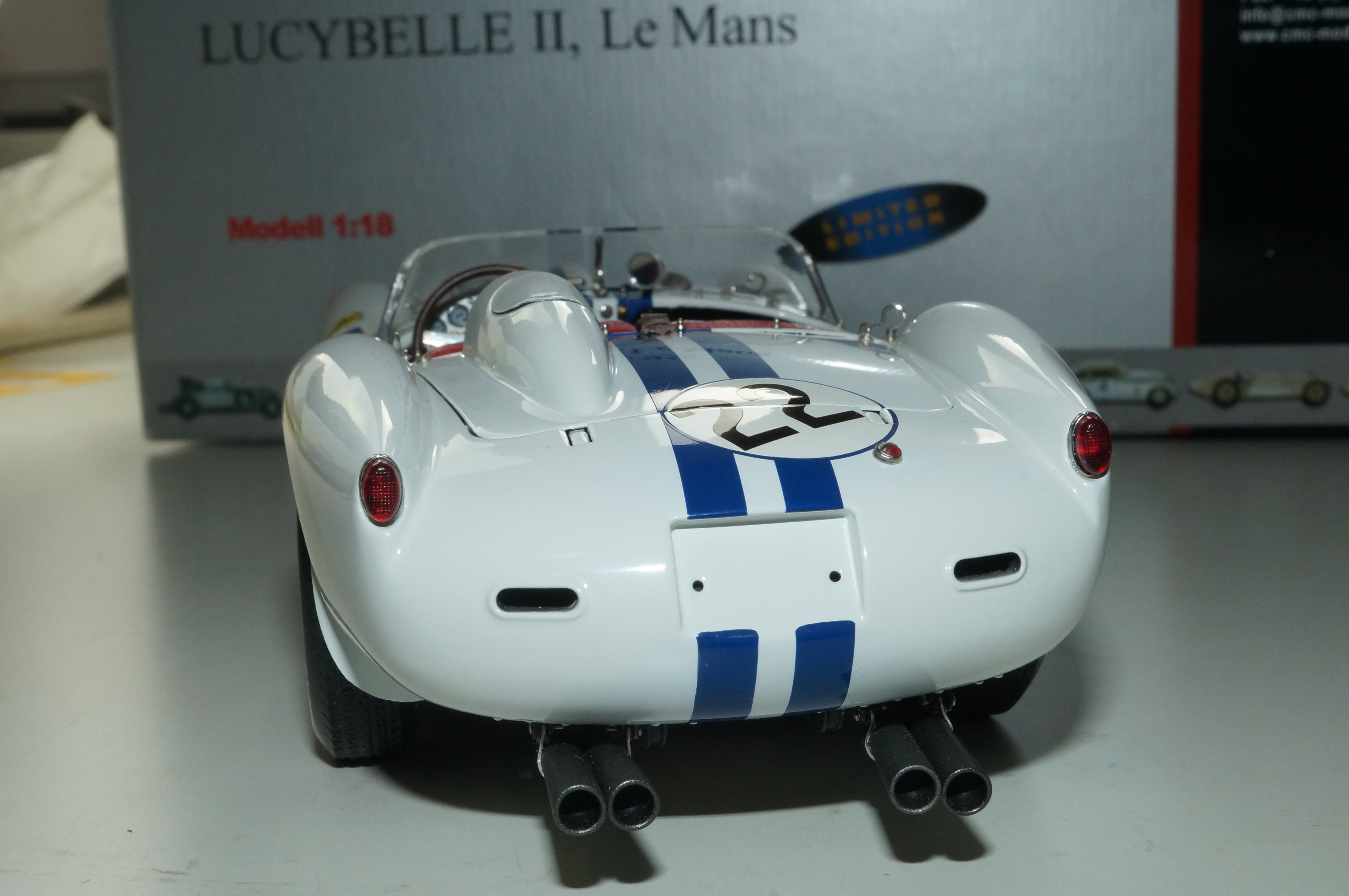 Ferrari 250 Testa Rossa #22 Lucybelle II CMC M-086 limitiert auf 2.000 Stück -pre-owned-