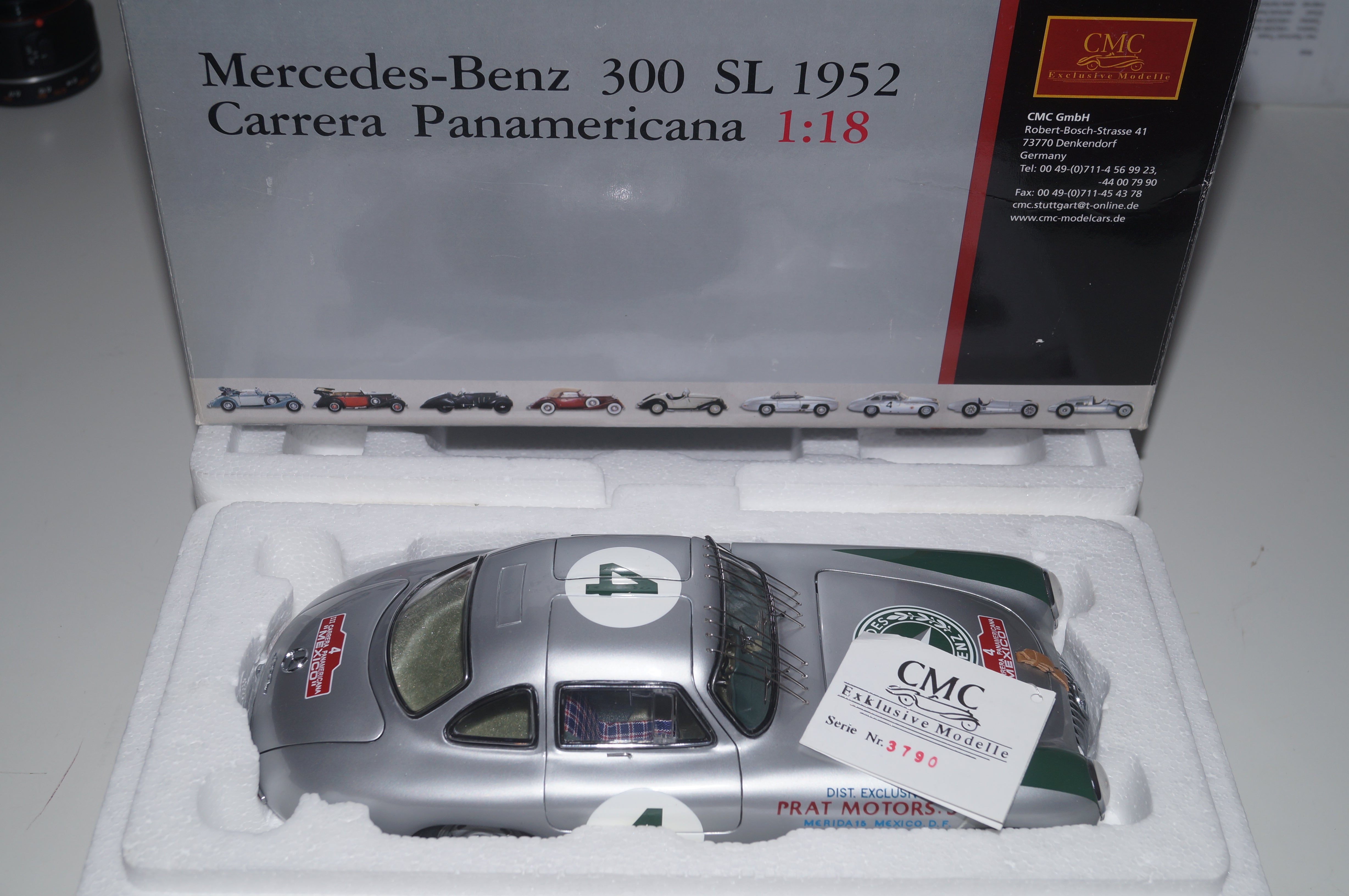 Mercedes-Benz 300 SL #4 Panamericana 1952 CMC M-023