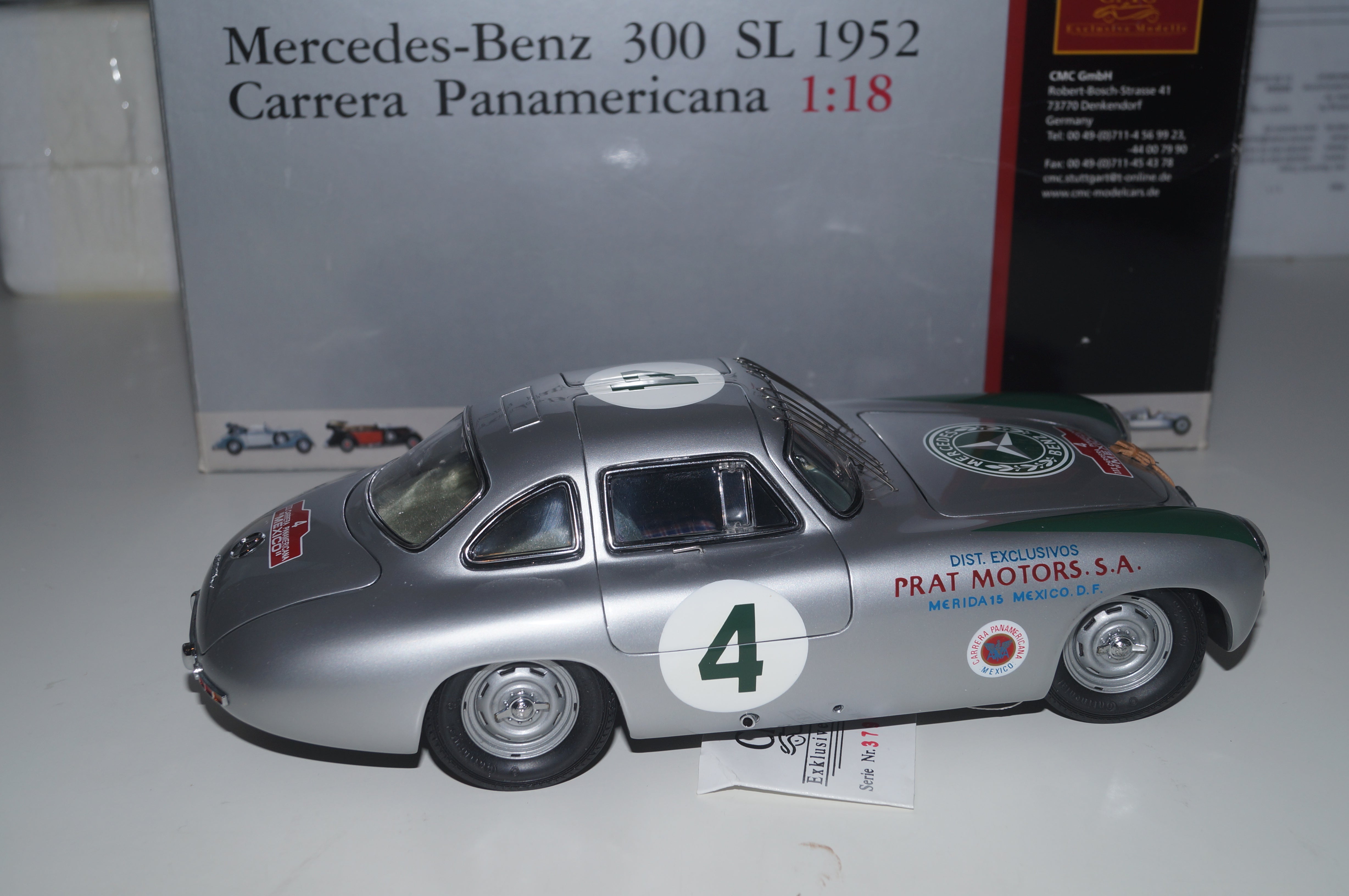 Mercedes-Benz 300 SL #4 Panamericana 1952 CMC M-023