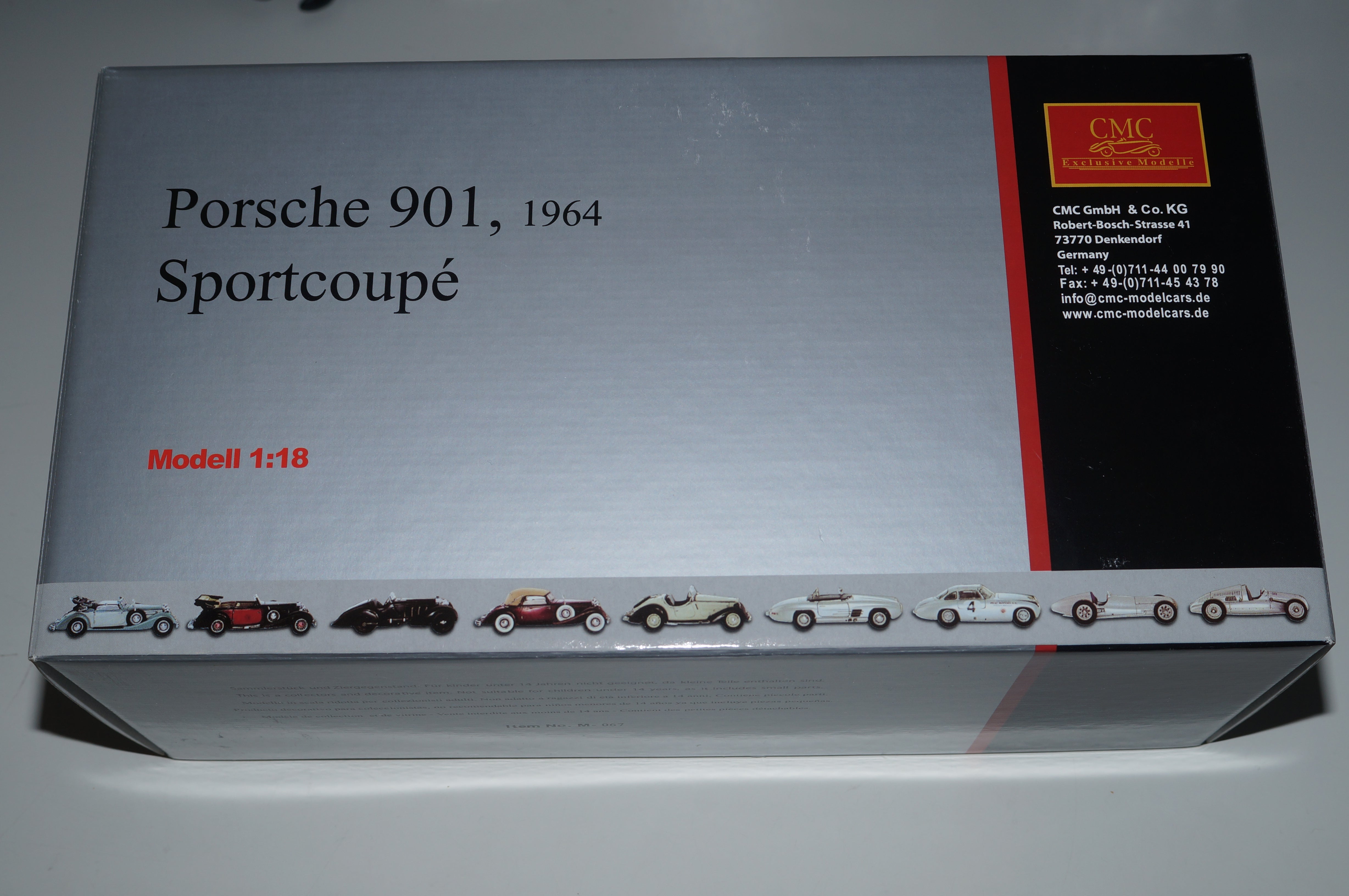 Porsche 901 Coupe Bali Blau DEALER EDITION CMC M-067