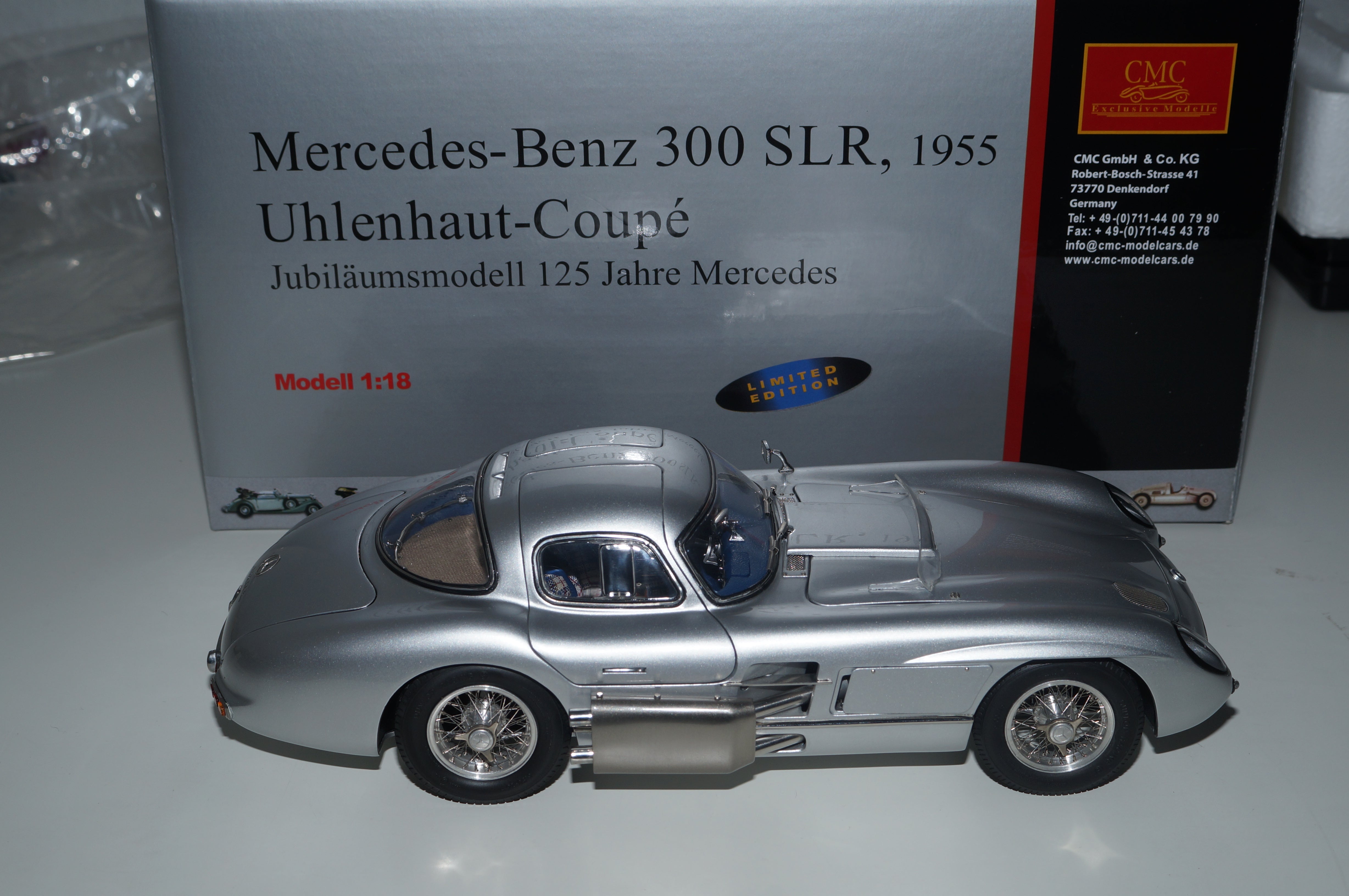 Mercedes-Benz 300 SLR Uhlenhaut Coupe 125 Jahre Mercedes CMC M-088 LE 4.000