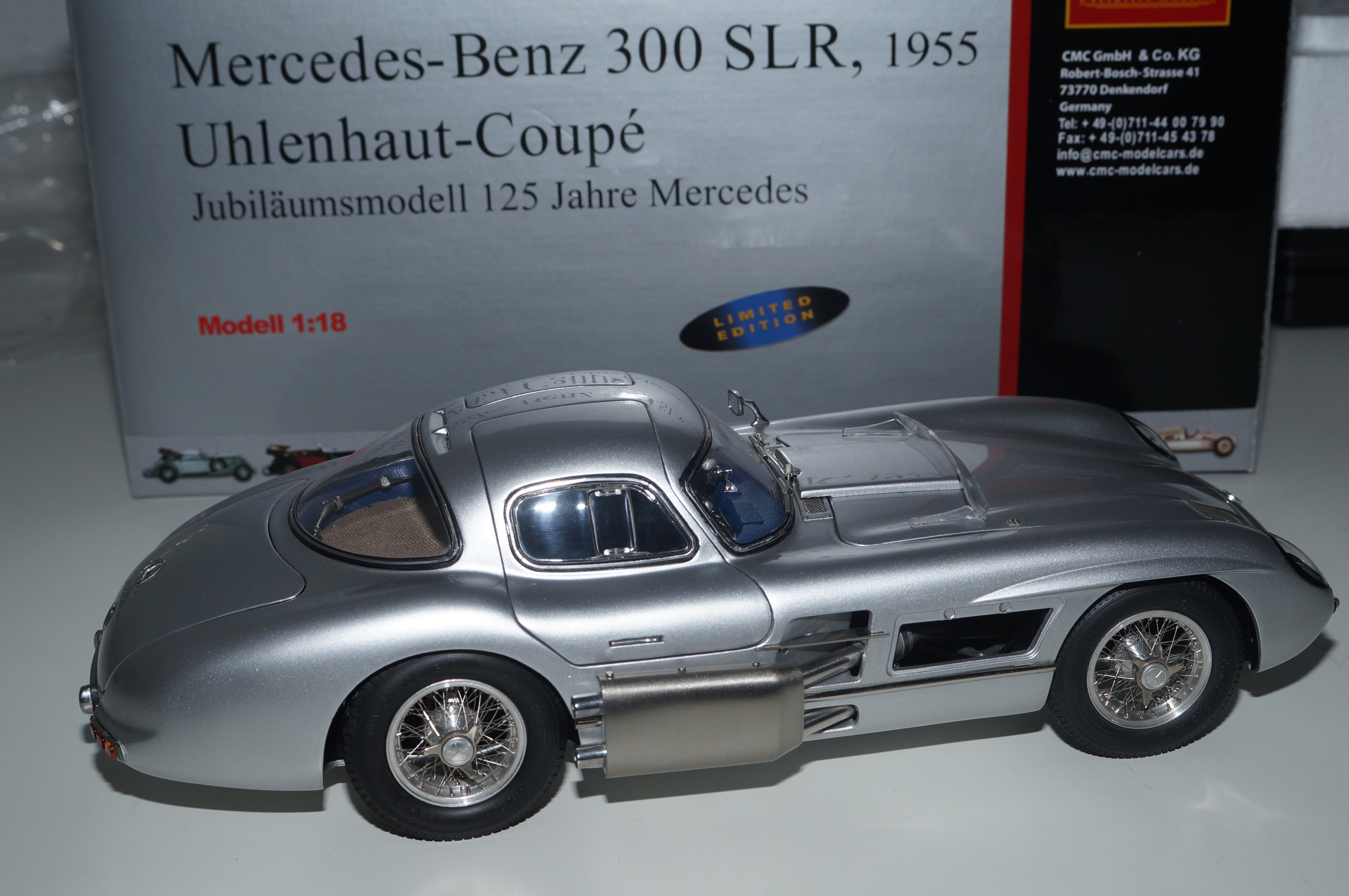 Mercedes-Benz 300 SLR Uhlenhaut Coupe 125 Jahre Mercedes CMC M-088 LE 4.000
