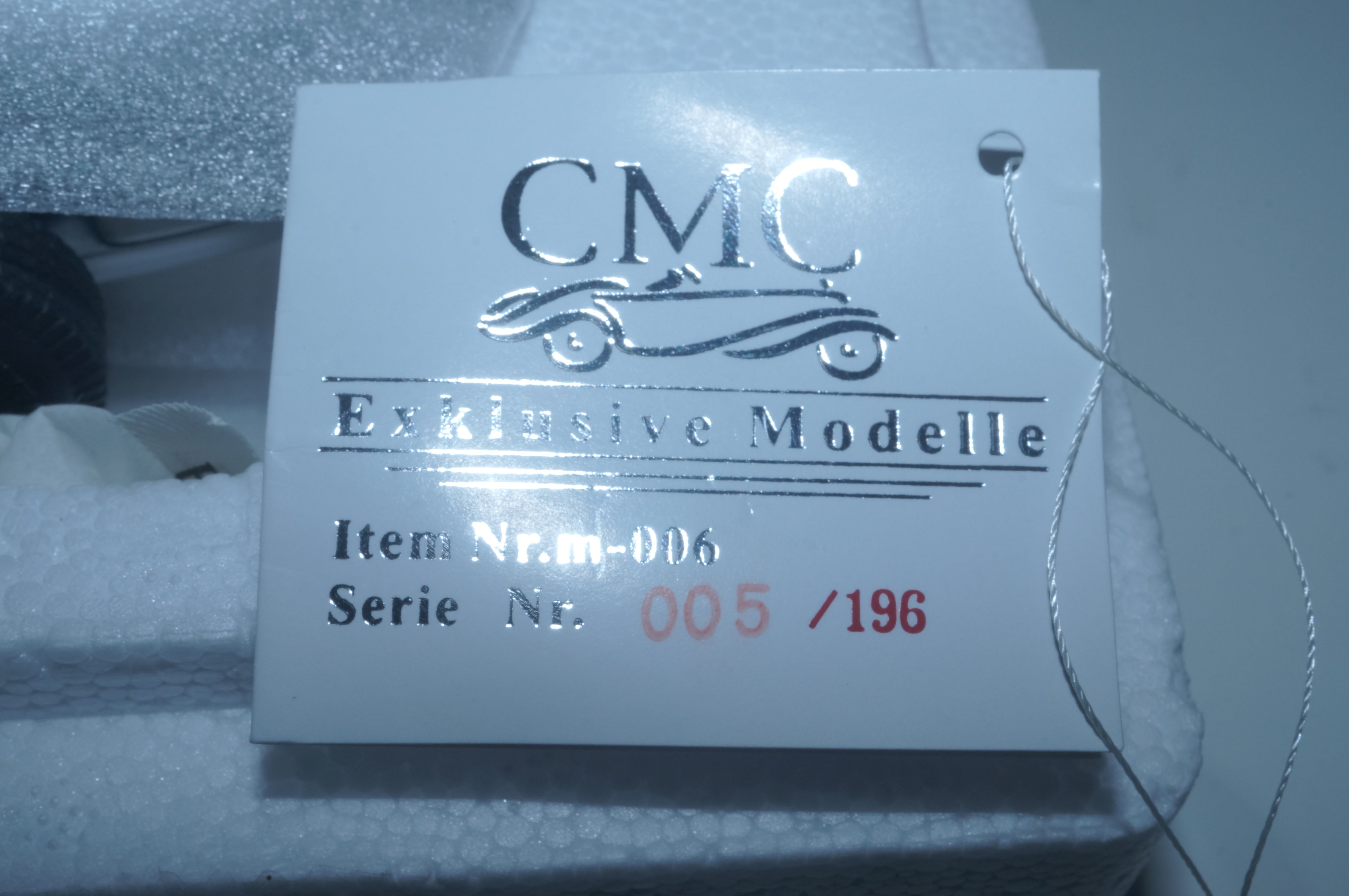 Mercedes-Benz W196 T-CAR + Renntransporter 'Blue Wonder' im Bundle CMC M-006T + M-036