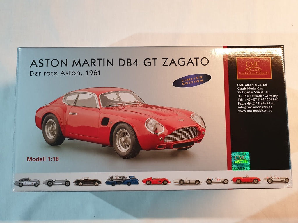 Aston Martin DB4 GT Zagato rot 1961 LE 1000 pcs