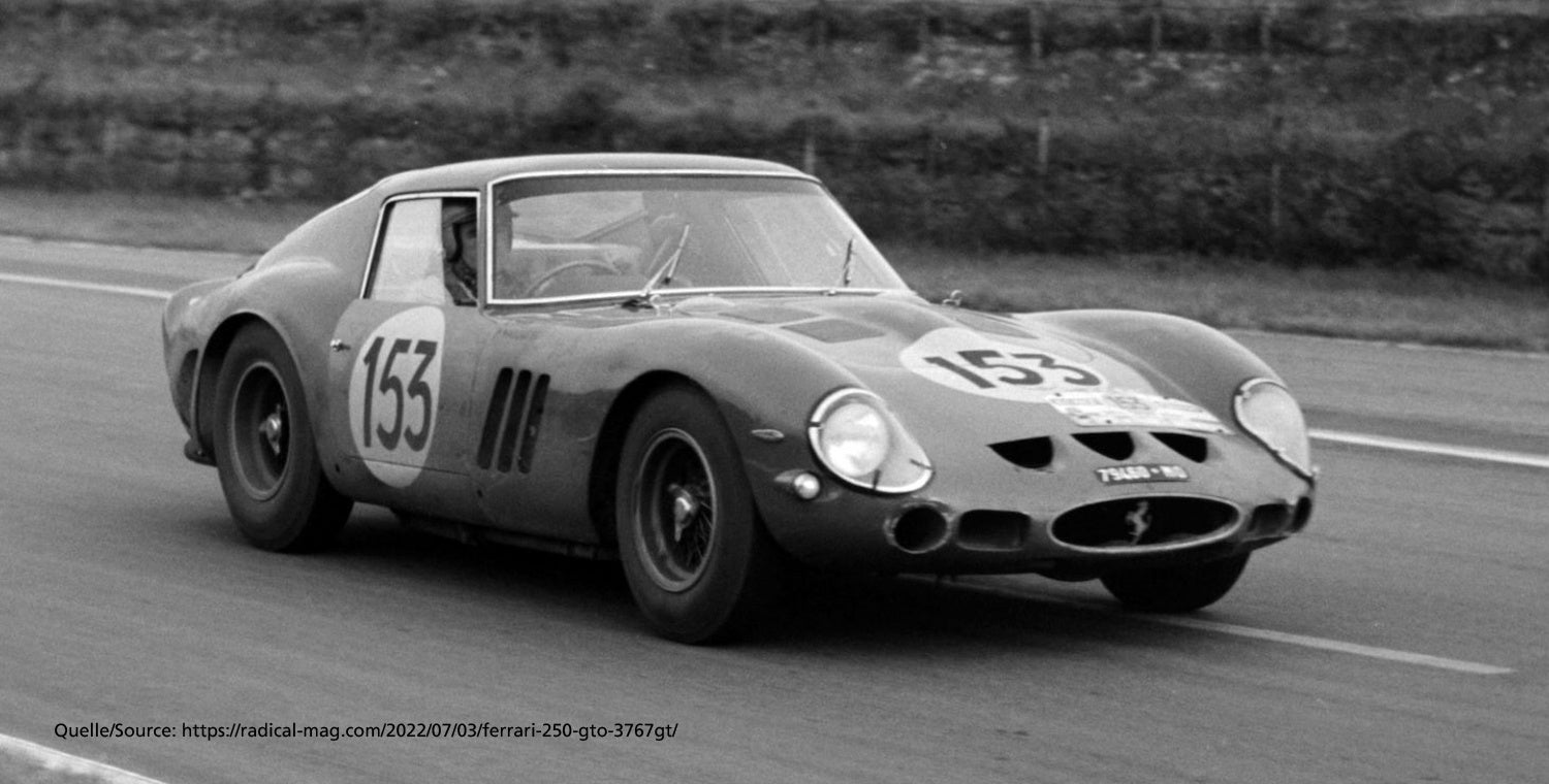CMC M-250 1/18 Ferrari 250 GTO #153 RHD David Piper 1962 Tour de France, LE 2000