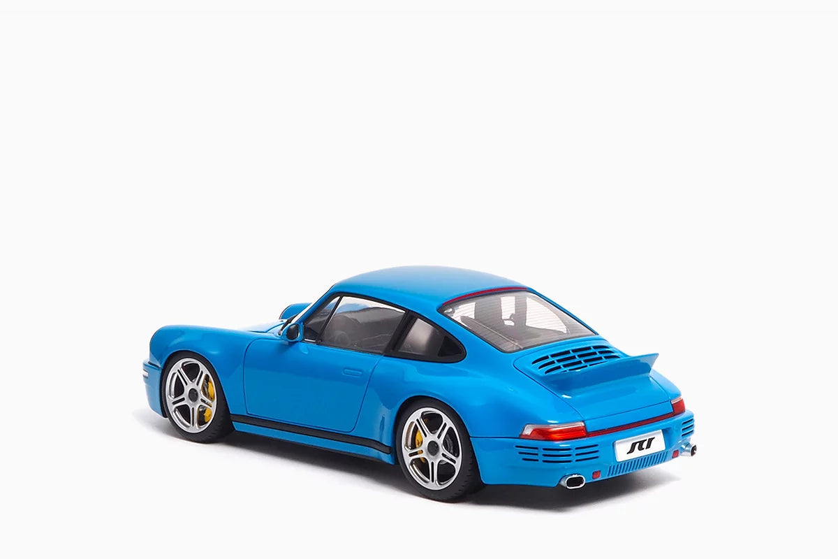 1/18 Porsche 911 RUF SCR - 2018 Mexico Blue –  ALMOST REAL 880202