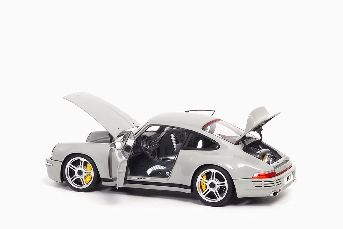 1/18 Porsche 911 RUF SCR - 2018 Chalk Grey –  ALMOST REAL 880204
