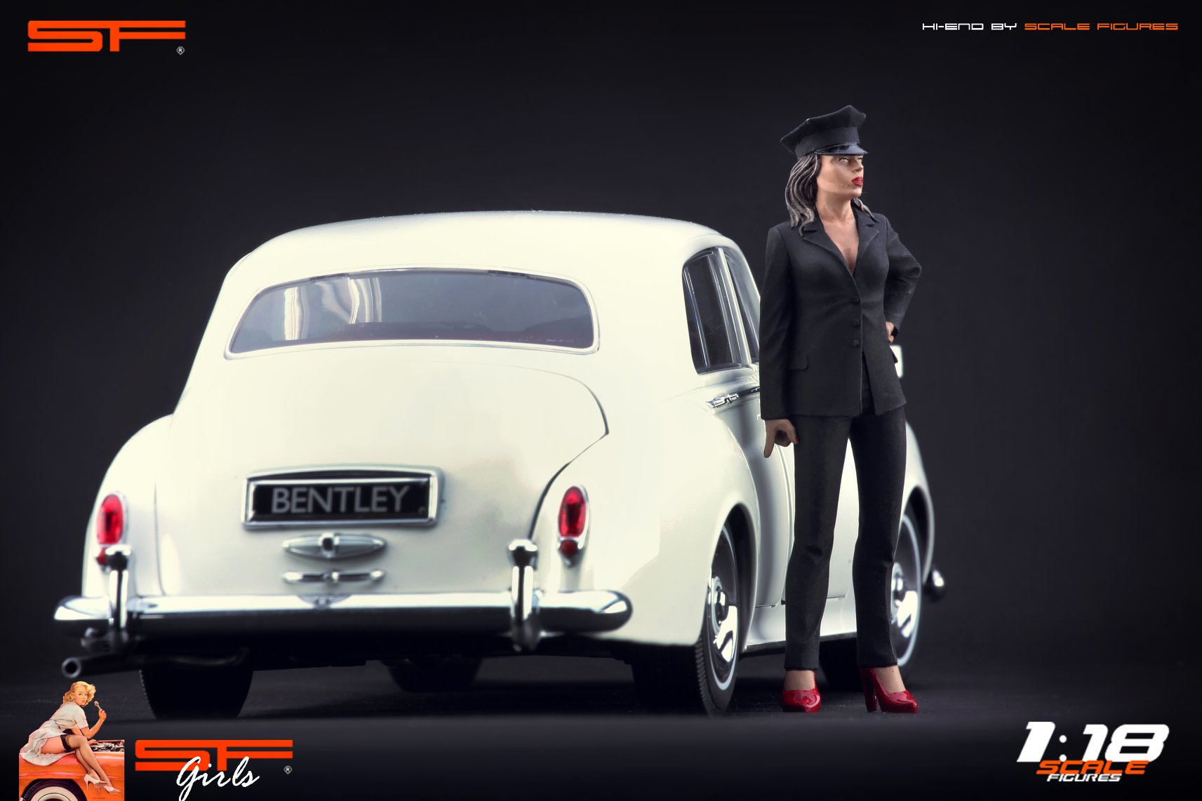 1/18 Girl Driver von SF Scale Figures - Handarbeit-
