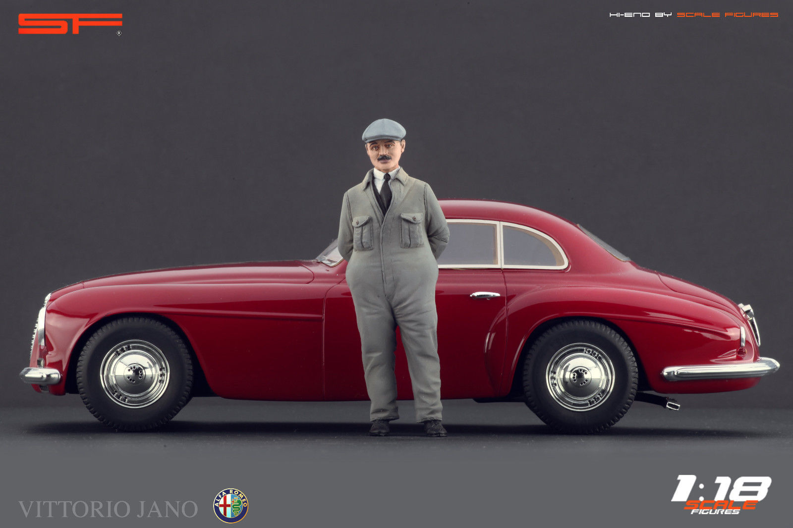 1/18 Figur VITTORIO JANO von SF Scale Figures - Handarbeit - SF118054