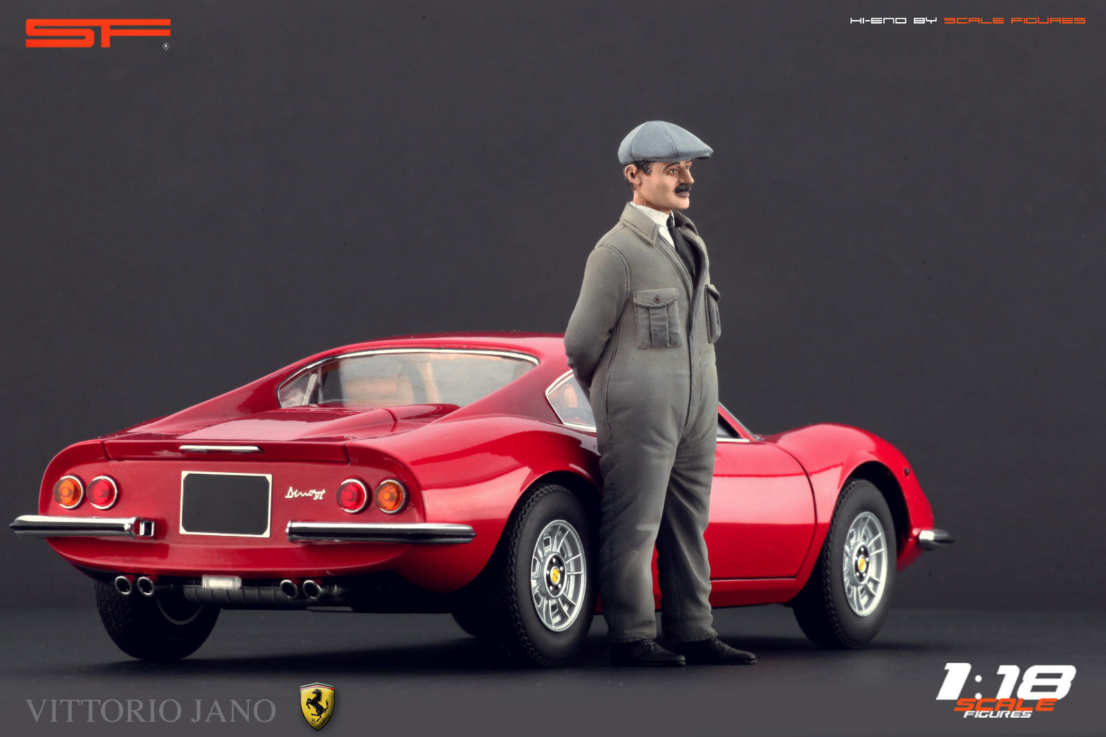 1/18 Figur VITTORIO JANO von SF Scale Figures - Handarbeit - SF118054