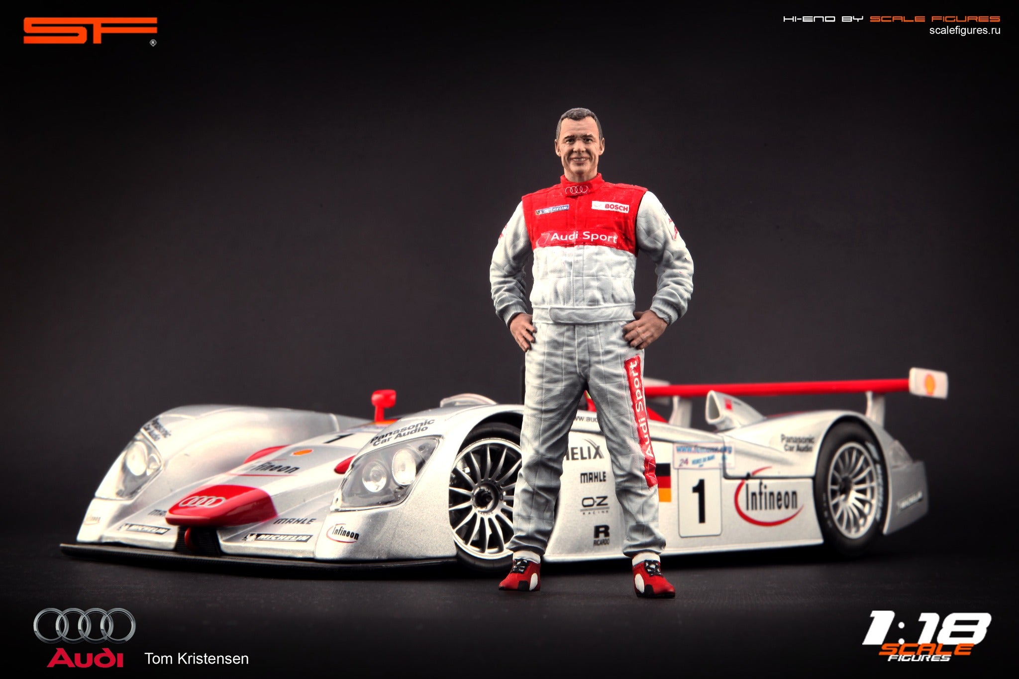 1/18 TOM KRISTENSEN by SF Scale Figures - Handcrafted -