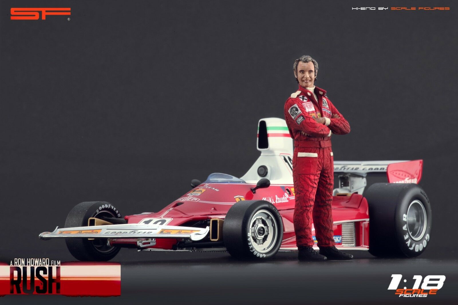 1/18 Nicki Lauda von SF Scale Figures - Handarbeit -